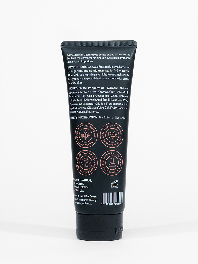 Facial Cleansing Gel – Oily Skin